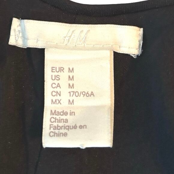 H&M Women’s Iridescent Sequined Mini Dress Blue/Green Size Medium - Picture 8 of 8